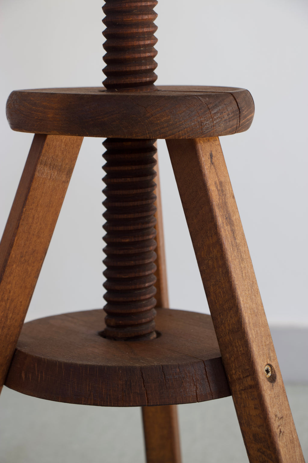 French Tripod Stools, 20th Century