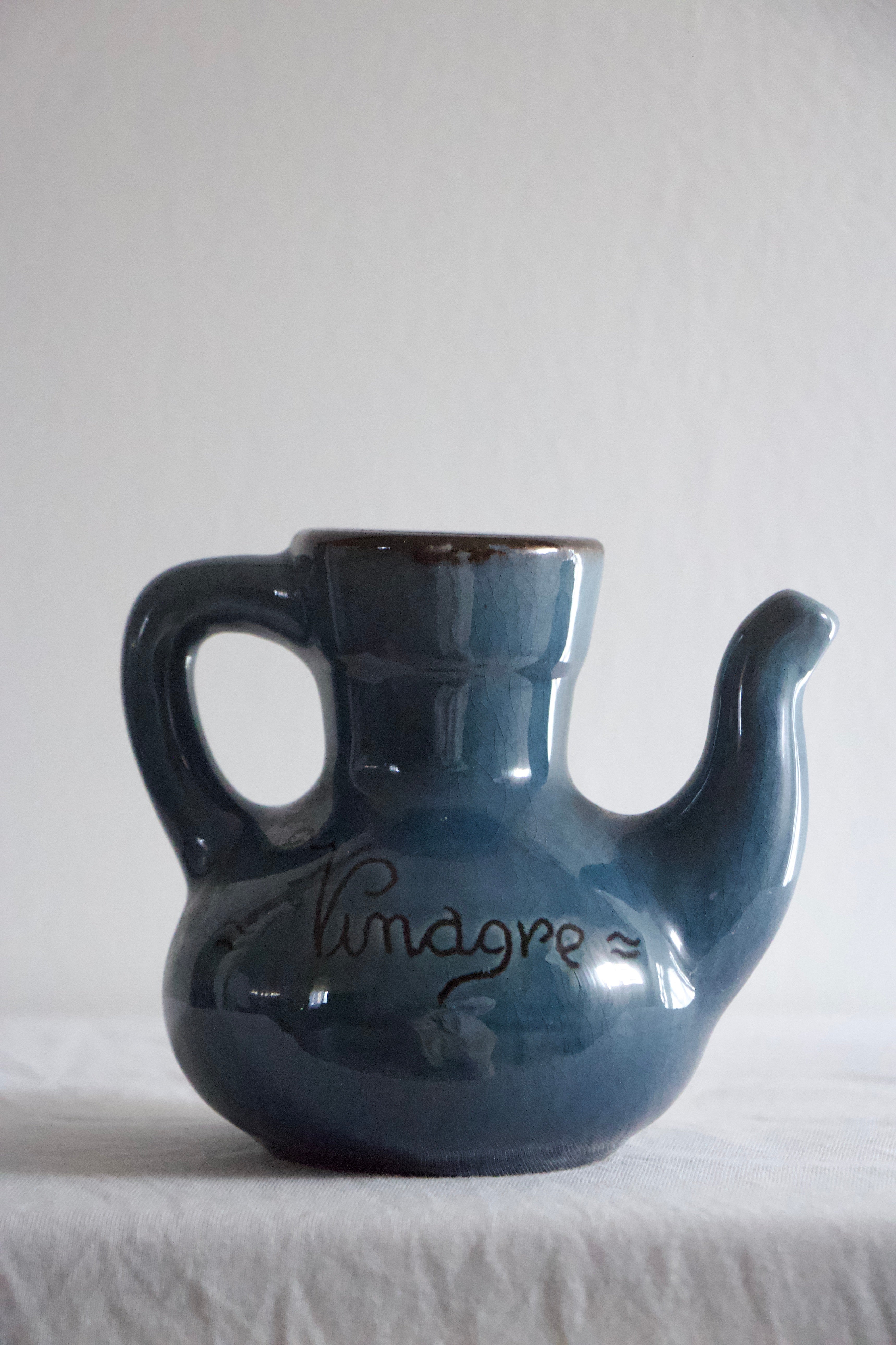 Spanish Ceramic Cruet Set, 20th Century